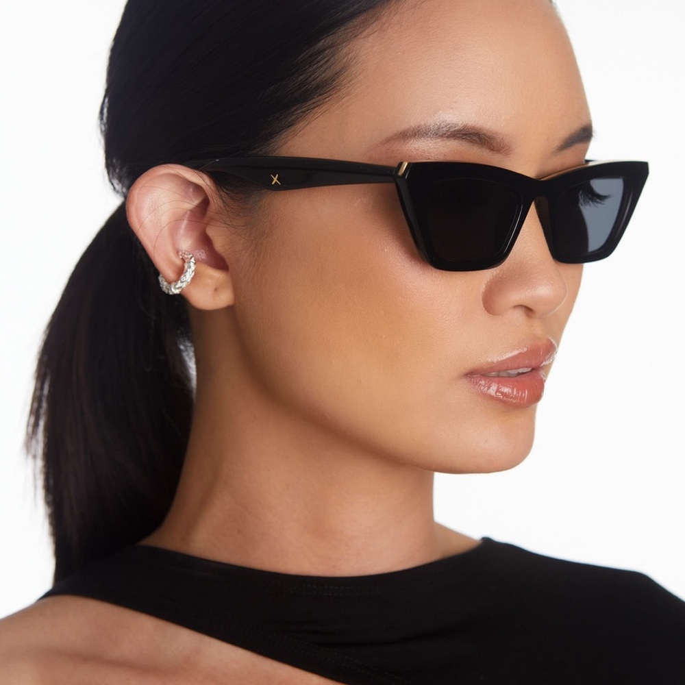 Oscar X Frank FAE Gloss Black Sunglasses